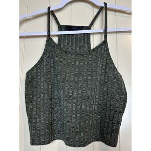 Shein Ribbed Cropped‎ Sleeveless Tank Top Size M